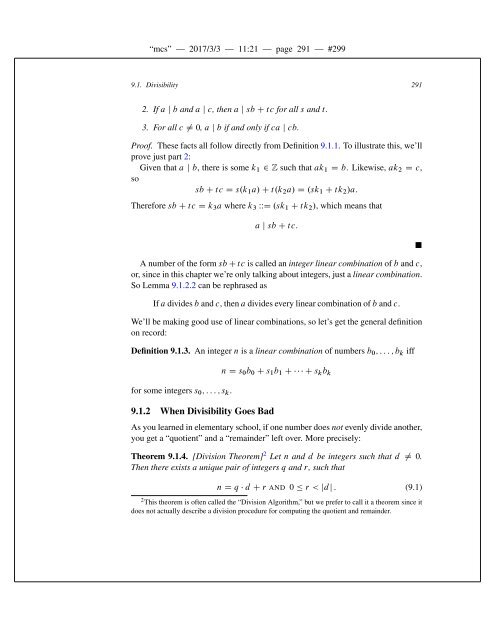 Mathematics for Computer Science