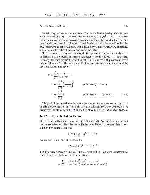 Mathematics for Computer Science