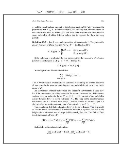 Mathematics for Computer Science