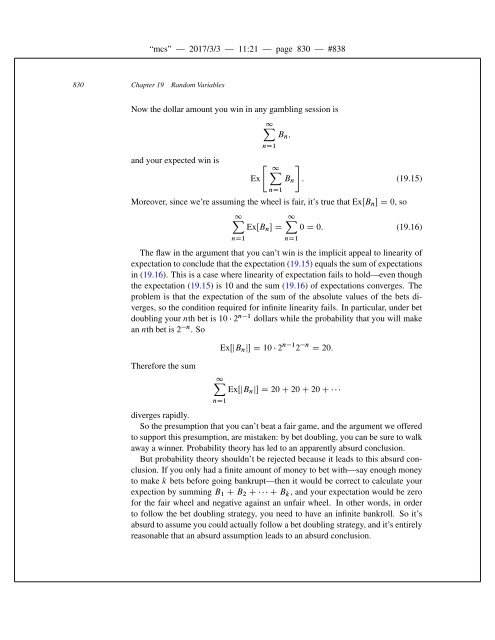 Mathematics for Computer Science