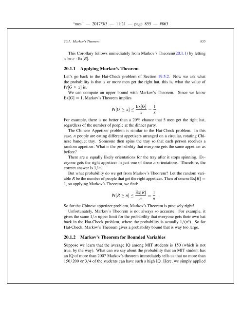 Mathematics for Computer Science