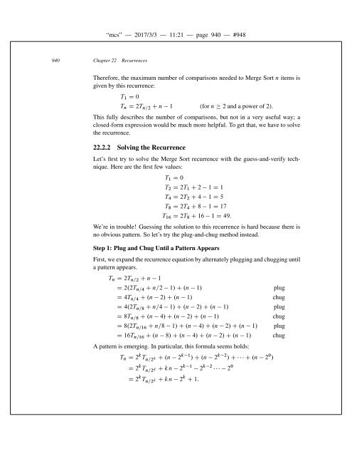 Mathematics for Computer Science