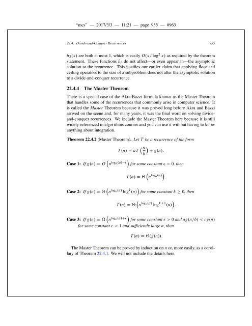 Mathematics for Computer Science