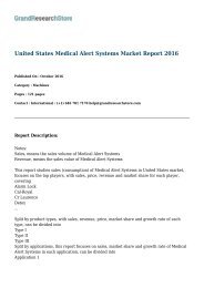 United States Medical Alert Systems Market Report 2017 