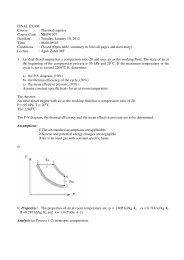 FINAL EXAM Course : Thermodynamics Course Code ... - ITS