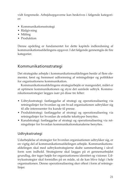 Kommunikation i organisationen - Anne Katrine Lund