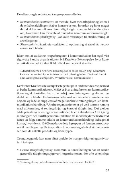 Kommunikation i organisationen - Anne Katrine Lund