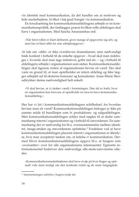 Kommunikation i organisationen - Anne Katrine Lund