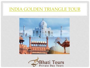 India Golden Triangle Tour  