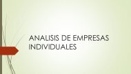 ANALISIS DE EMPRESAS INDIVIDUALES