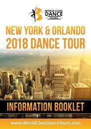 INFO Book NYC – ORLANDO 6-3-17