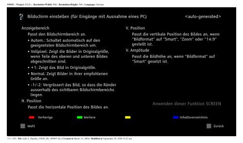 Sony KDL-46Z5800 - KDL-46Z5800 Istruzioni per l'uso Tedesco