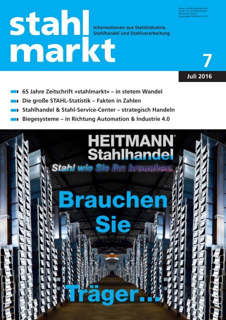 stahlmarkt 7.2016 (Juli)