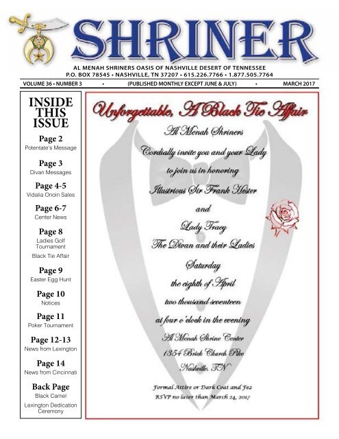 SHRINER MARCH 2017