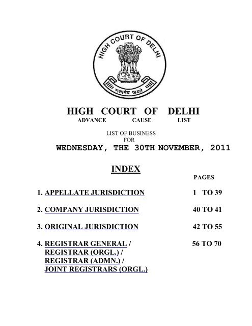 crl. appeals - Delhi High Court
