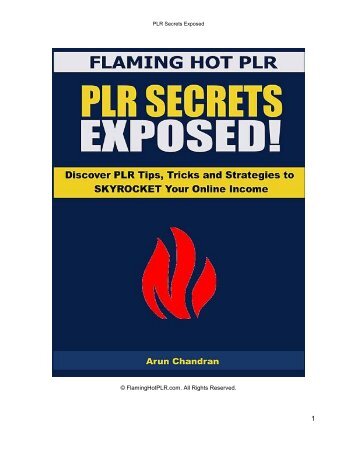 PLR+Secrets+Exposed