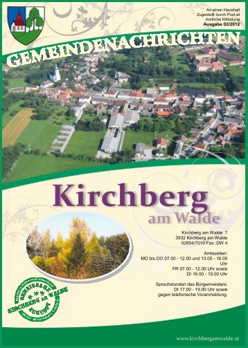 (5,43 MB) - .PDF - Kirchberg am Walde