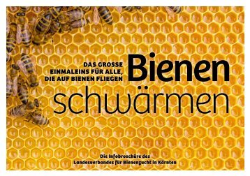 Bienenschwärmen_Die Infobroschüre des Landesverbandes für Bienenzucht in Kärnten