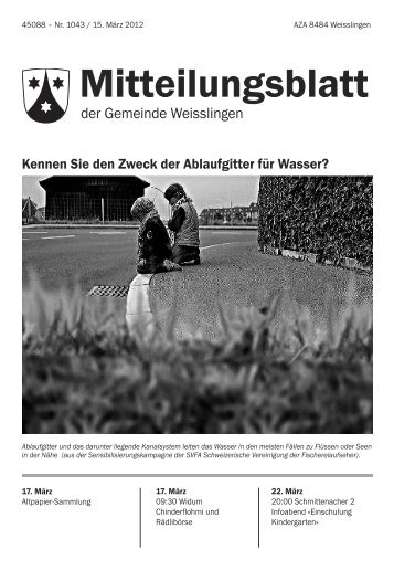 Mitteilungsblatt - Weisslingen