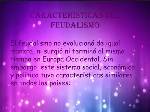 Feudalismo 