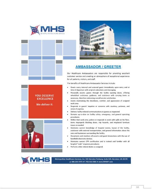 MHS Service Line Brochure