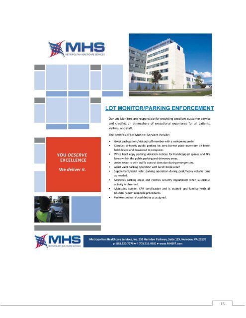 MHS Service Line Brochure