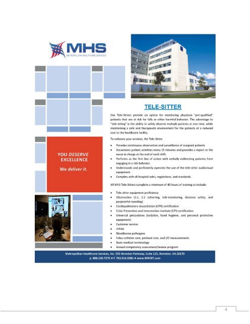 MHS Service Line Brochure