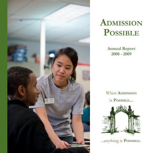 O S S I B L E Annual Report - College Possible