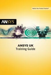 UK TRAINING GUIDE  - ANSYS, Inc.