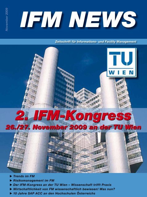 2. IFM-Kongress - Institute TU Wien - Technische Universität Wien