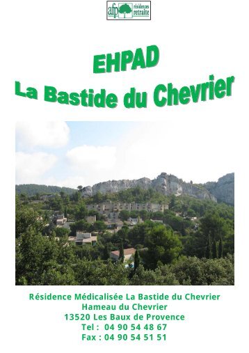 EHPAD La Bastide du Chevrier - AFP, Résidences retraite