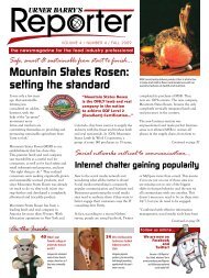 Mountain States Rosen - Urner Barry Publications, Inc.