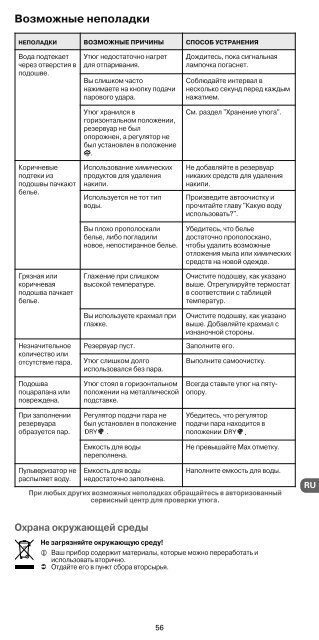 Rowenta EFFECTIVE COMFORT DW2030 - EFFECTIVE COMFORT DW2030 &#1056;&#1091;&#1089;&#1089;&#1082;&#1080;&#1081; (Russian)