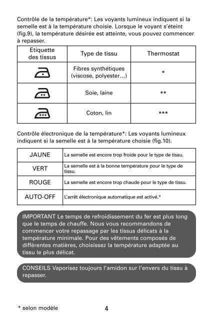 Rowenta FOCUS DZ5120 - FOCUS DZ5120 Fran&ccedil;ais