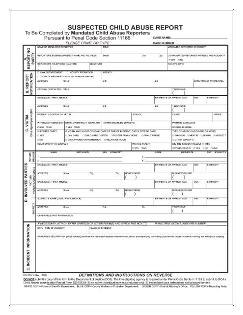 Mandated Reporter FORM SS 8572.pdf - The Child Abuse ...