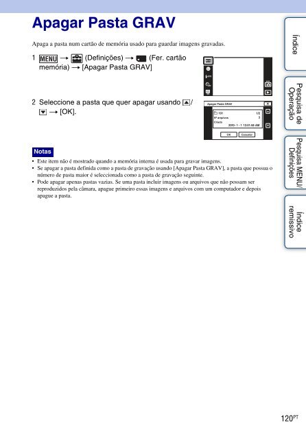 Sony DSC-T99D - DSC-T99D Istruzioni per l'uso Portoghese