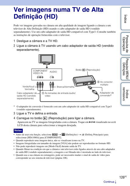 Sony DSC-T99D - DSC-T99D Istruzioni per l'uso Portoghese