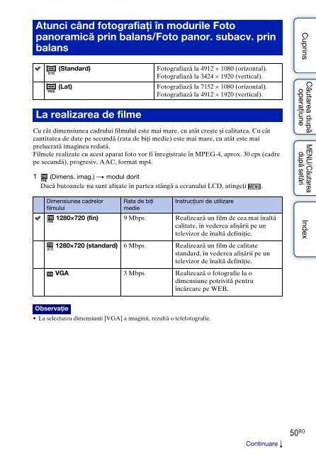 Sony DSC-T99D - DSC-T99D Istruzioni per l'uso Rumeno