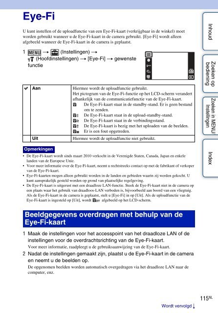 Sony DSC-T99D - DSC-T99D Istruzioni per l'uso Olandese