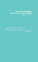 une vue d'ensemble de la litterature turque - Books From Turkey