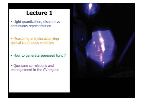 Lectures on Quantum Optics and Quantum Information