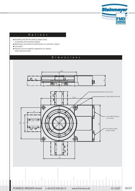 Feinmess Dresden catalogue - Armstrong Optical Ltd