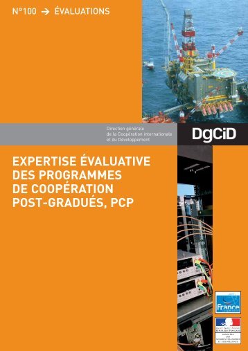 Expertise évaluative des programmes de coopération post-gradués