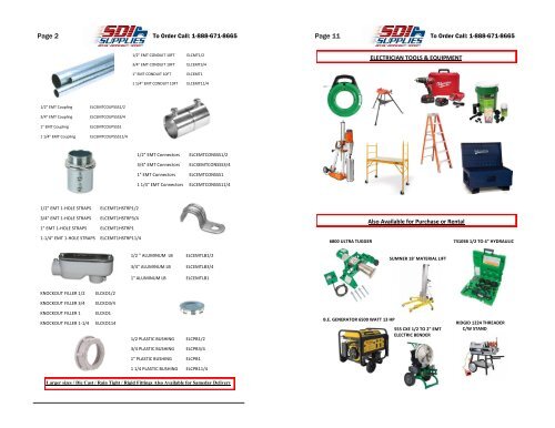 Mini Handout Electrical