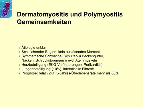 Myopathien-Klassifikationen