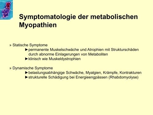 Myopathien-Klassifikationen