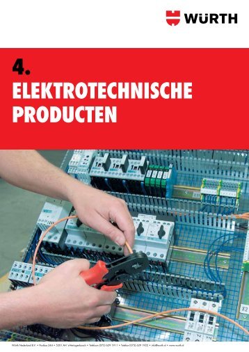 4 Elektrotechnische producten