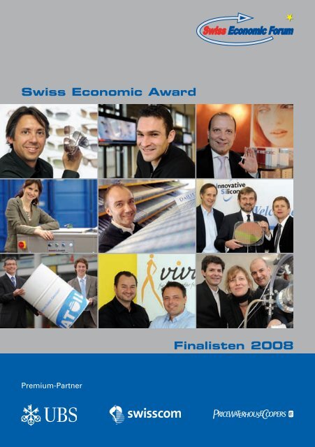 Swiss Economic Award Finalisten 2008