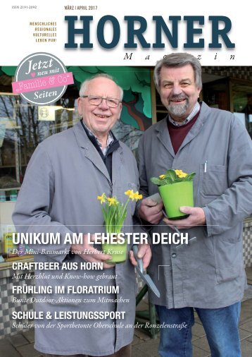 HORNER Magazin | März-April 2017