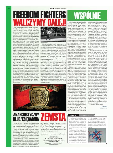 A-tak // Anarchistyczna Gazeta Uliczna // nr 5